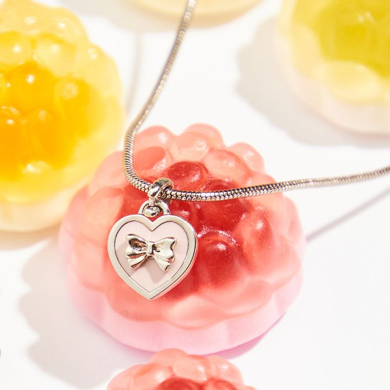 noonoofingers（ヌヌフィンガース）の「heart ribbon necklace（Accessories）」