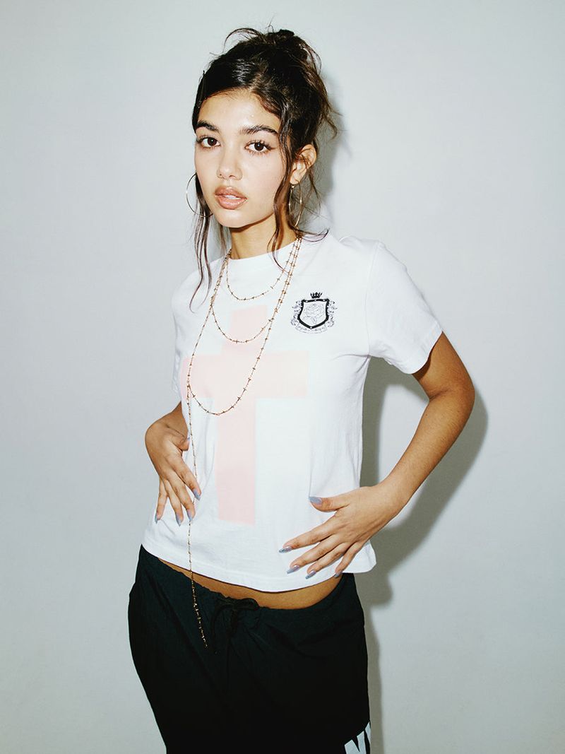 CROSS TEE WHITE