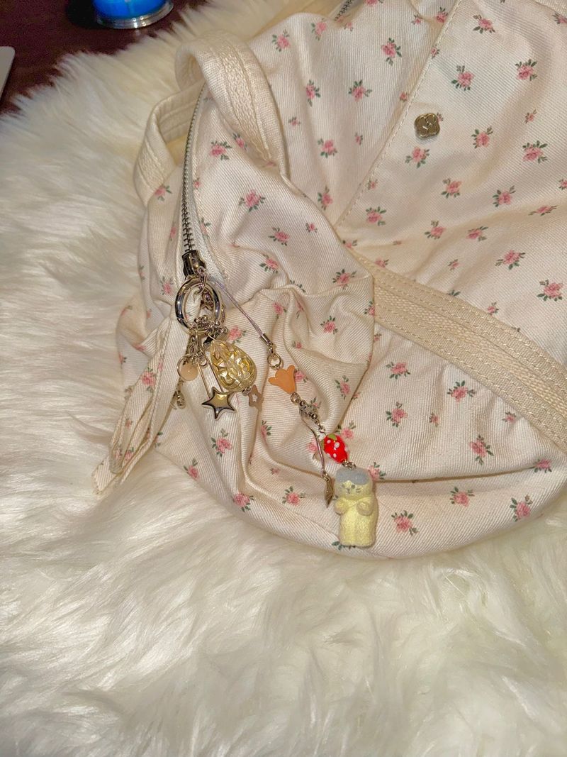 Oriental melon keychain