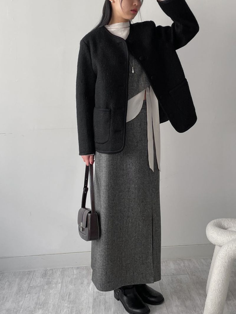 [FW/Setup Available] Bocashi Unbalanced Layered Bustier
