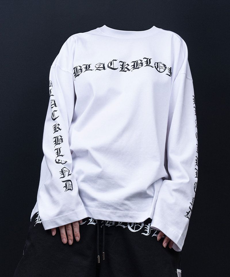 BBD クラッシュドフェイスロングtシャツ