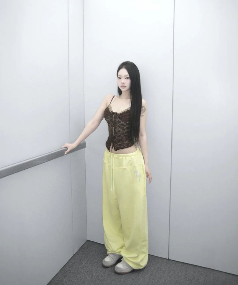 lover lace corset top (4colors)