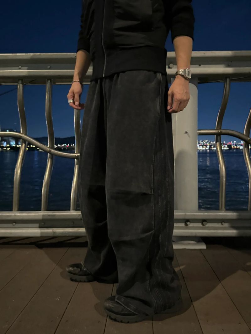 Vintage pigment track pants
