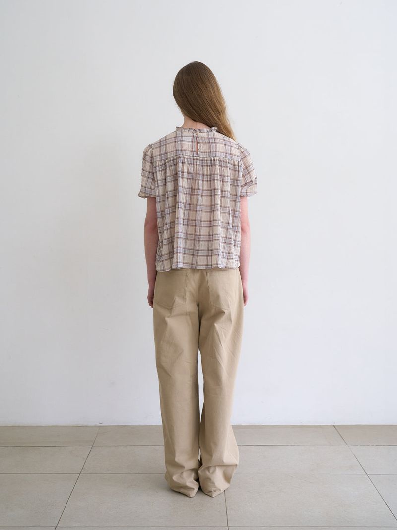 Susan blouse (Check)