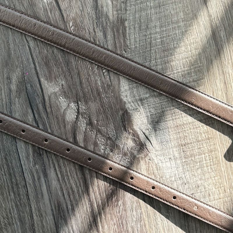 Arc Buckle Vintage Belt