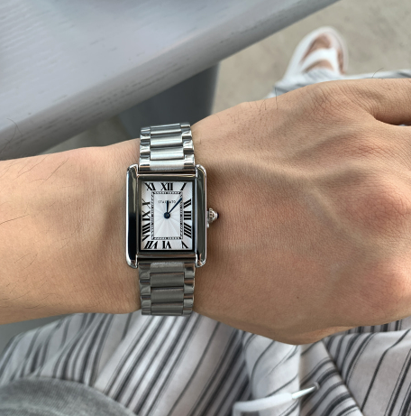 Sikao 609 Staccato Classic Square Metal Watch