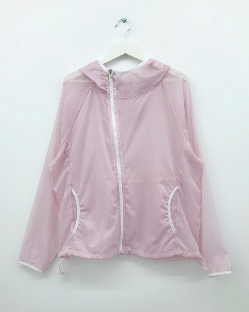 Block layer windbreaker (5color)