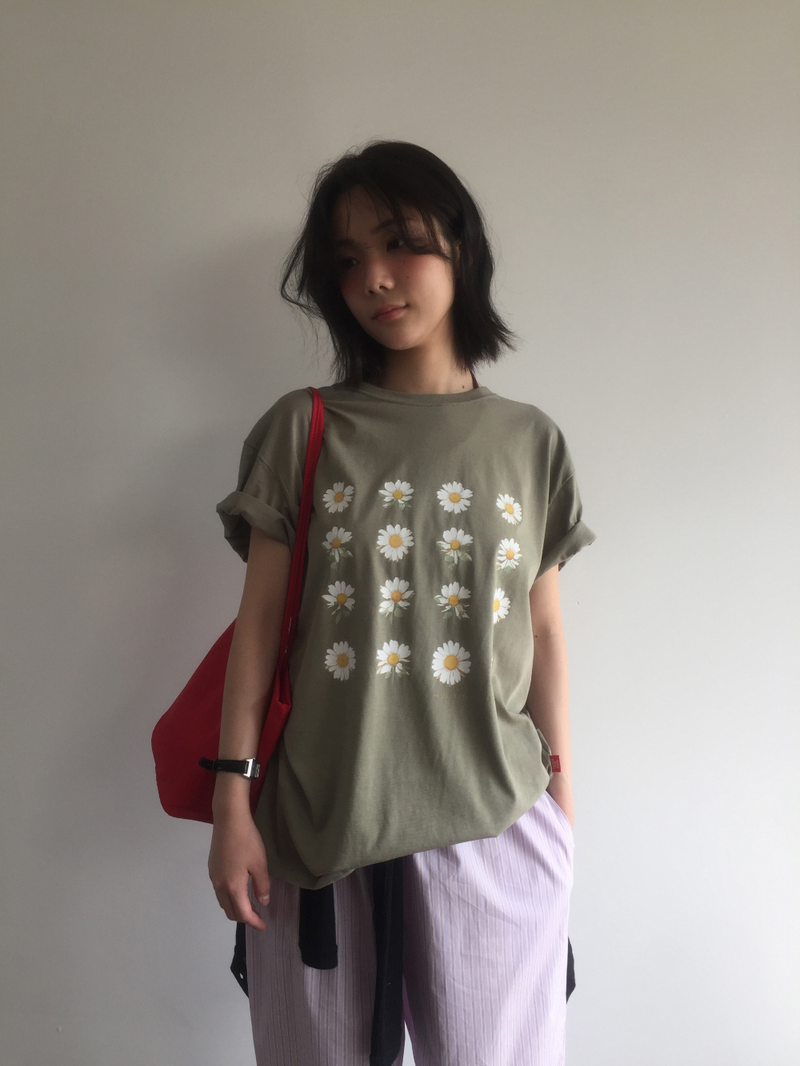 YWD FLOWER T-SHIRTS (3color)