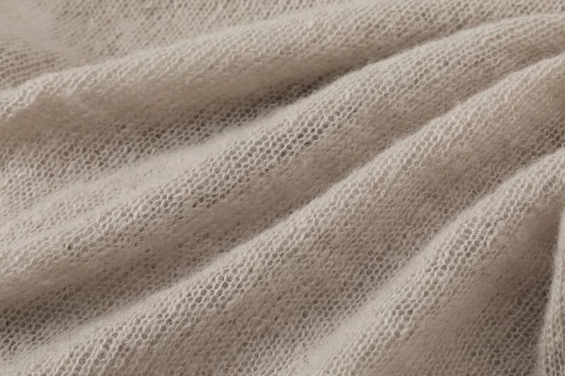Angel shawl bolero - beige gray 