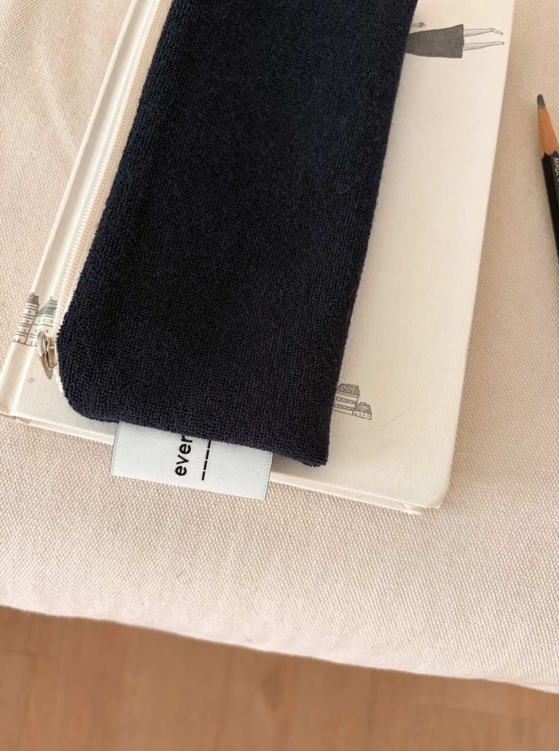 Terry tool pouch - navy