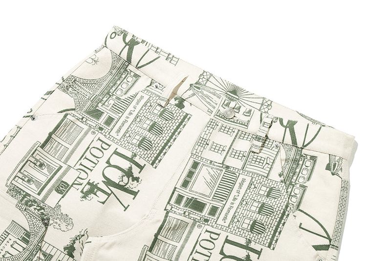 ROMANTIC STREET JACQUARD PANTS_OATMEAL
