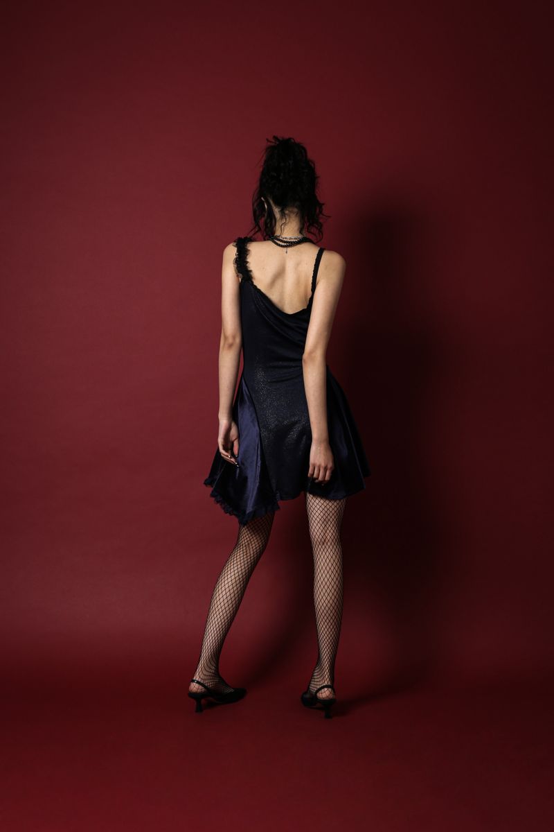 MIDNIGHT AFTER PARTY DRESS #NAVY