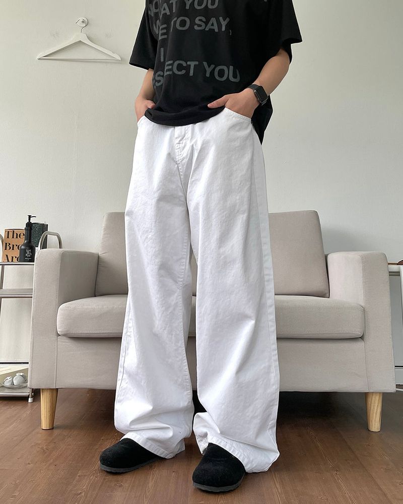 IDF（アイディーエフ）の「ベーシックコットンワイドパンツ（パンツ）」