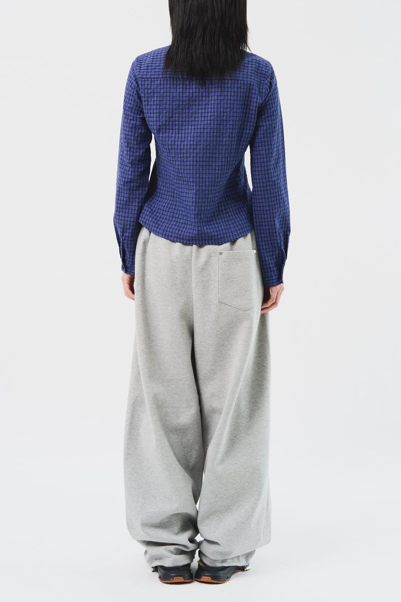 (W) Muer Checked Shirt (3color)