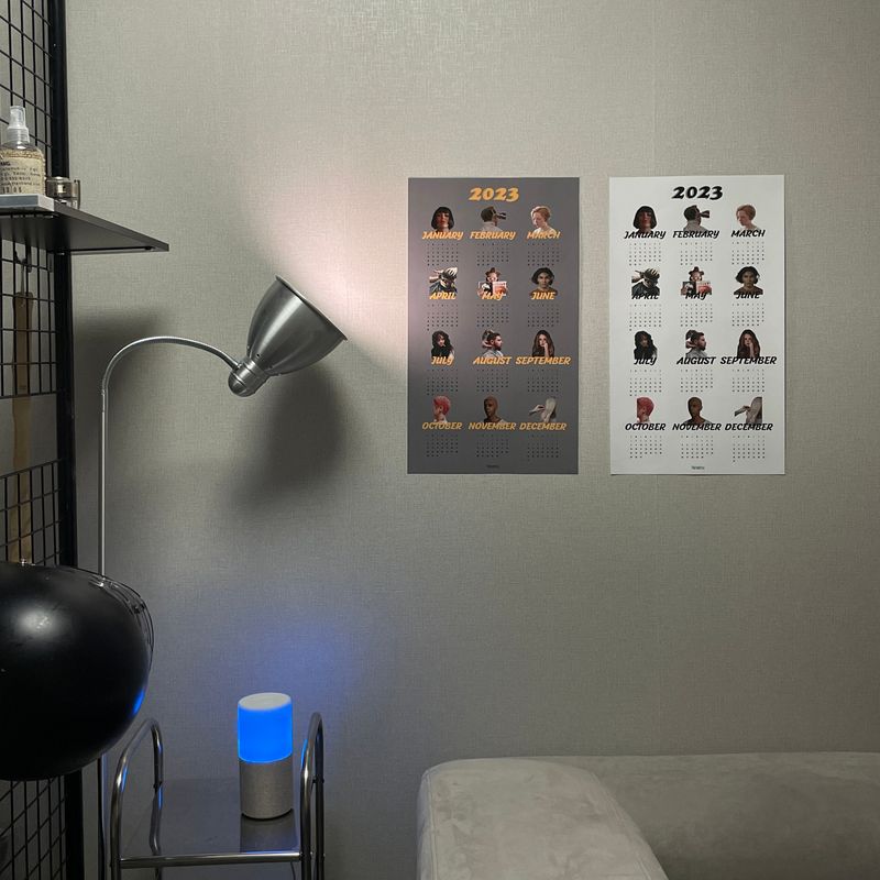 Color Poster Calendar