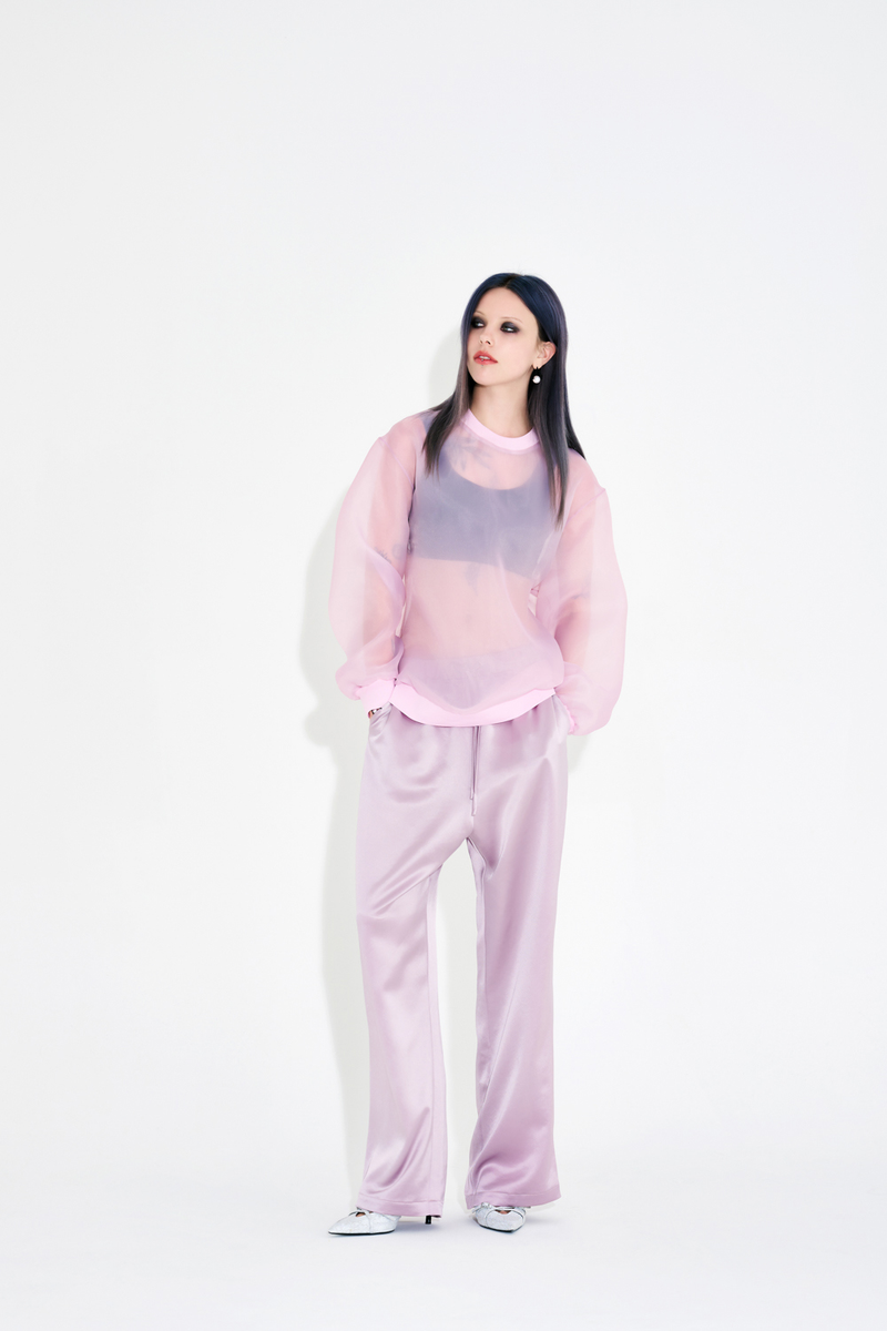 Organza M2M Blouse - Lavender