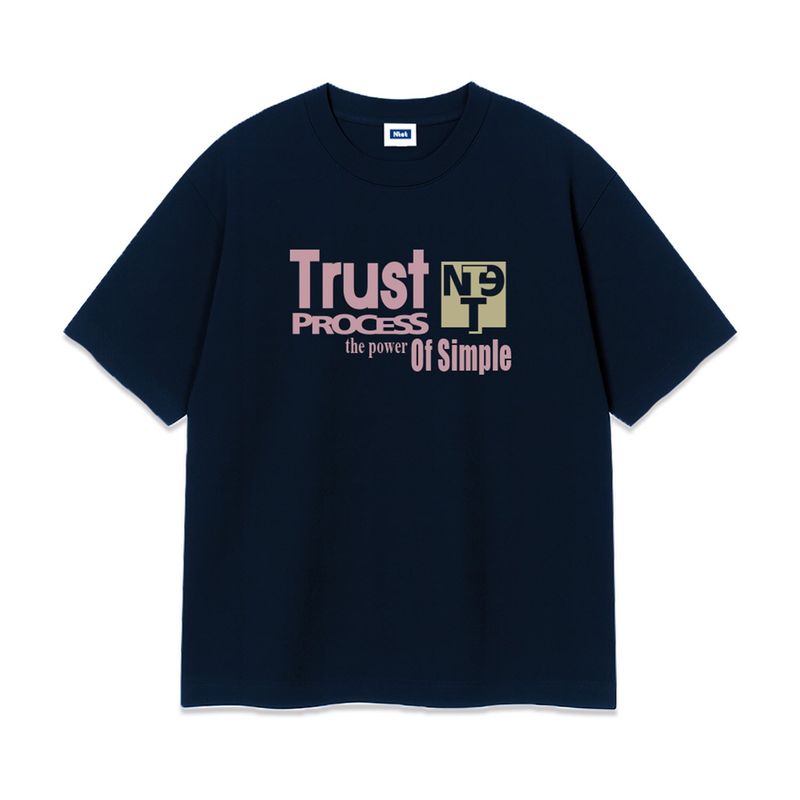trust process over fit t-shirt (4color)