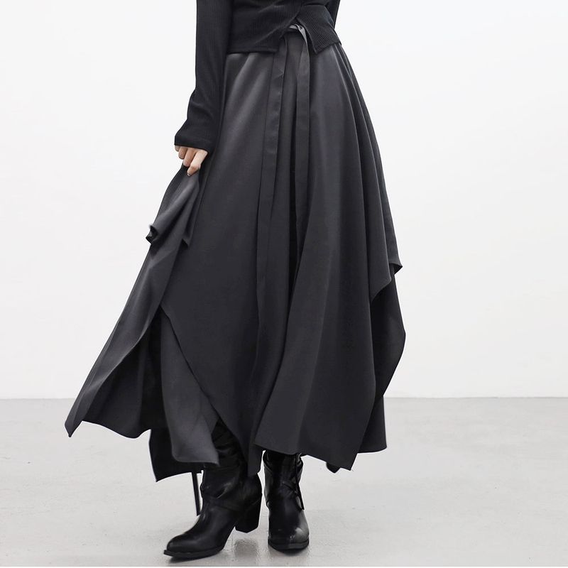 Prène Flared Wrap Skirt