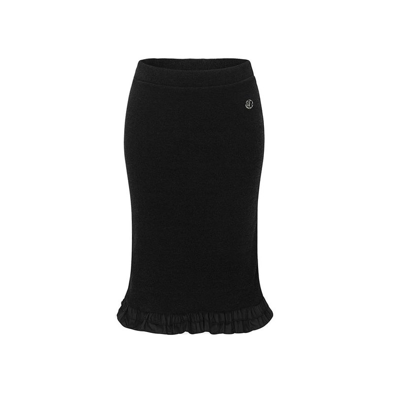 Bellialeu（ベルリアル）の「MERMAID FRILL SKIRT-BLACK（Skirts）」