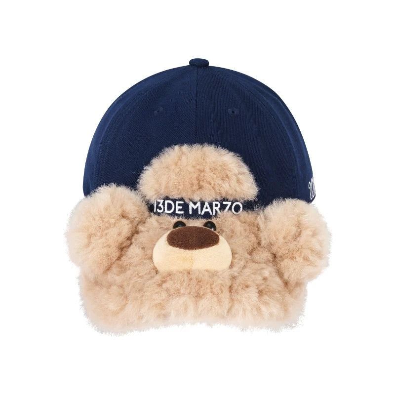 13DE MARZO（トレセ・デ・マルゾ）の「13DE MARZO Bear to Back Cap Blue（Hats）」