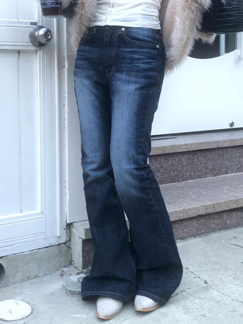 Y2K Feminine Bootcut Pants
