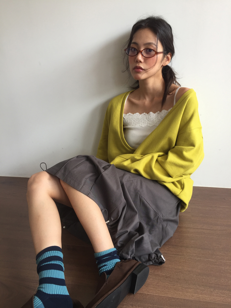 Soon String Balloon Skirt (2color)
