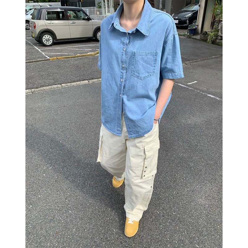Mundeely denim shirt