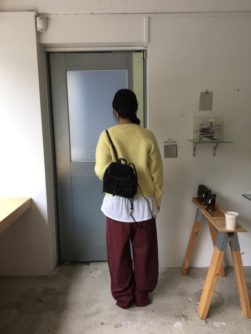 フラッフィーアップリケカーディガン (3color)