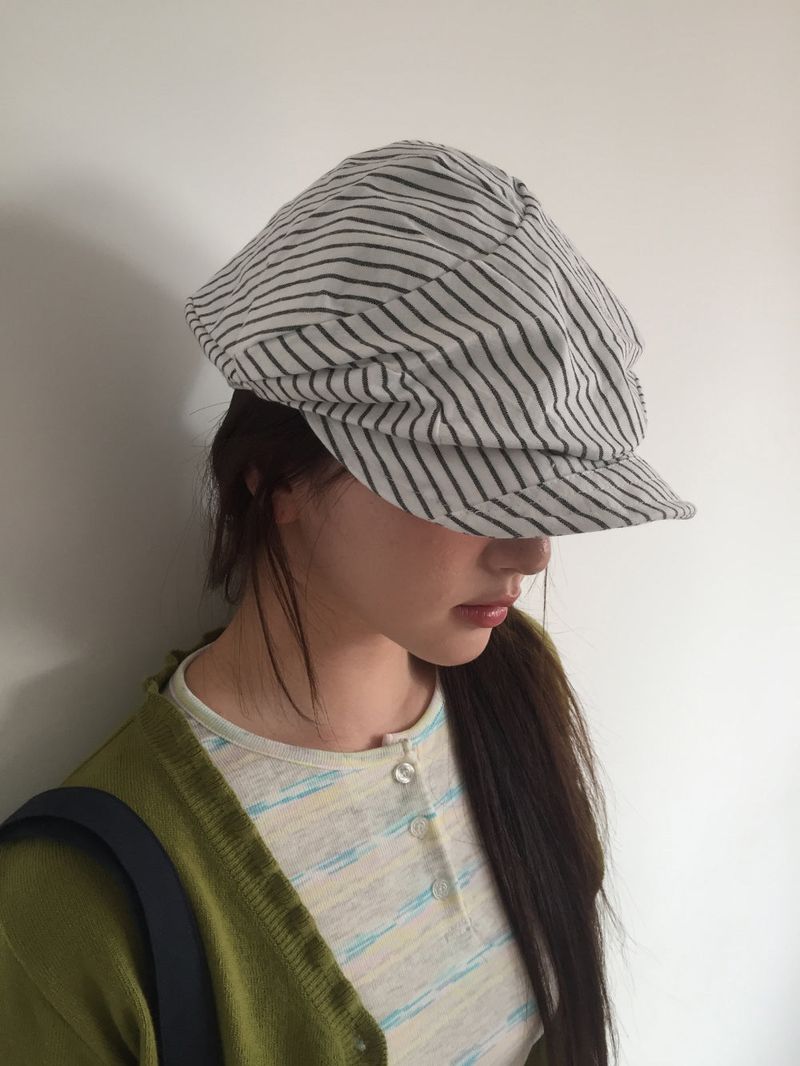 DUGGY（ダギー）の「Boat striped beret  (3color) （Hats）」
