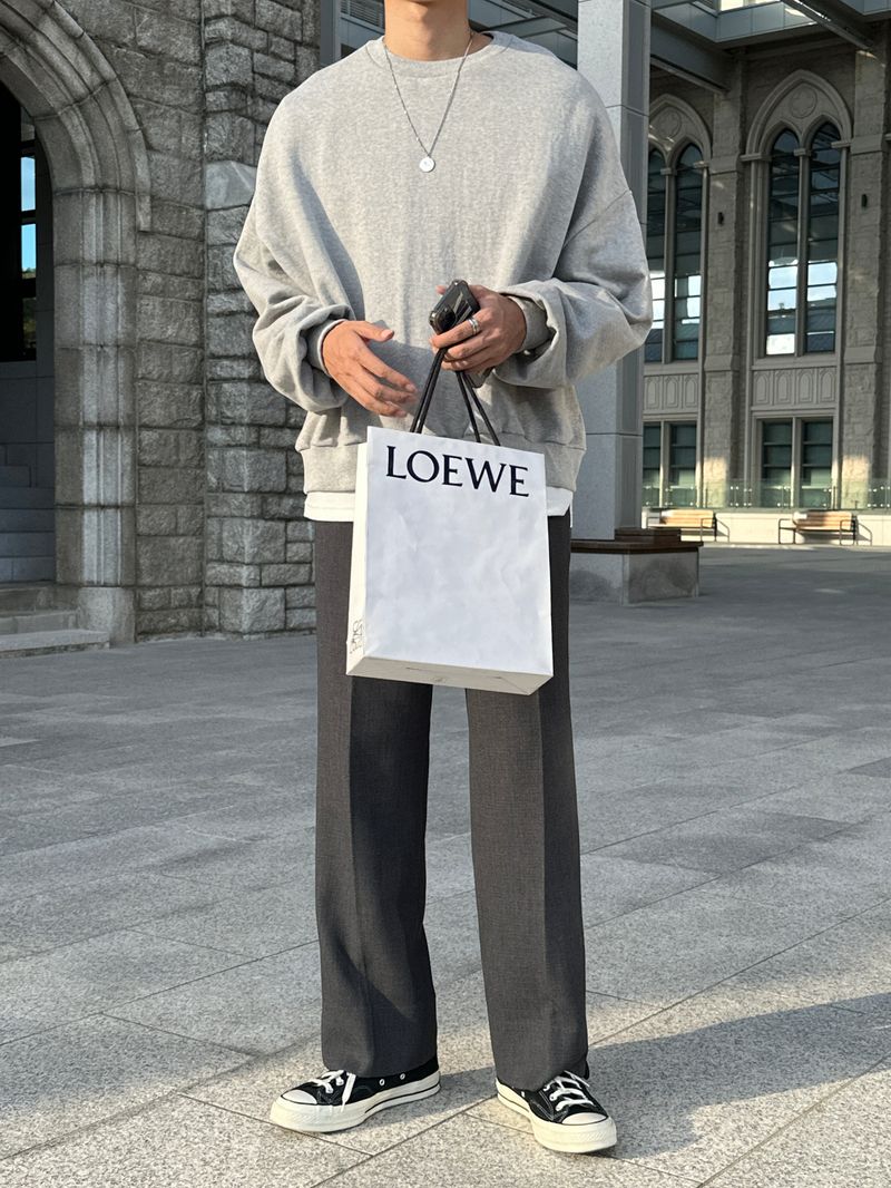 [Lemenne] Open Wide Slacks (2 colors)