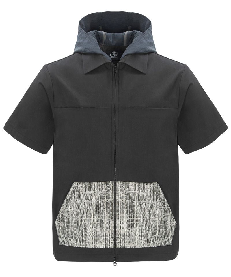  2WAY 01 REVERSIBLE HOOD JAKET BLACK