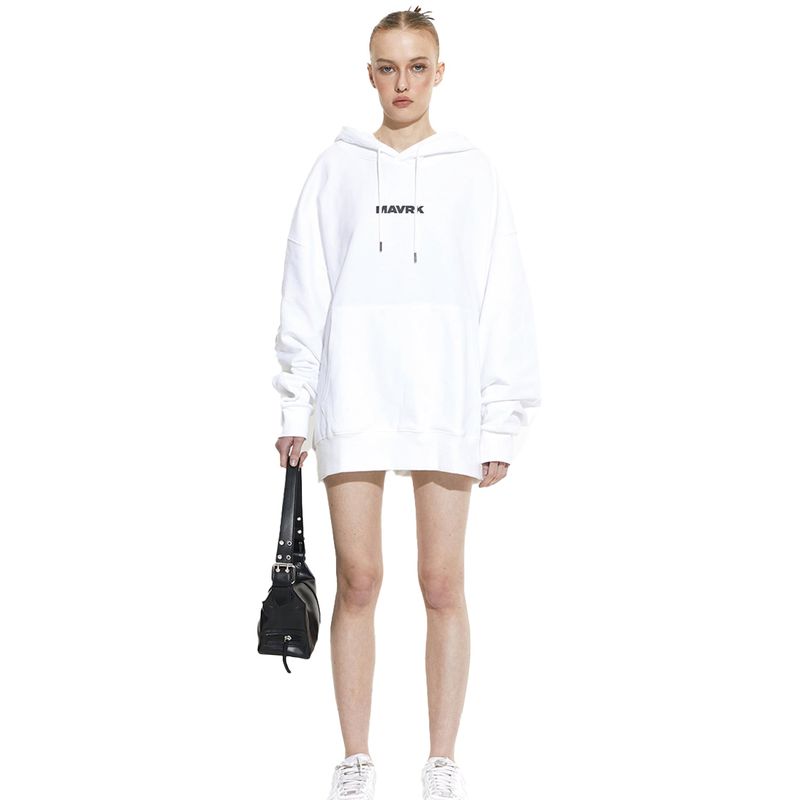 Orizin Overfit Hooded Tshirt White
