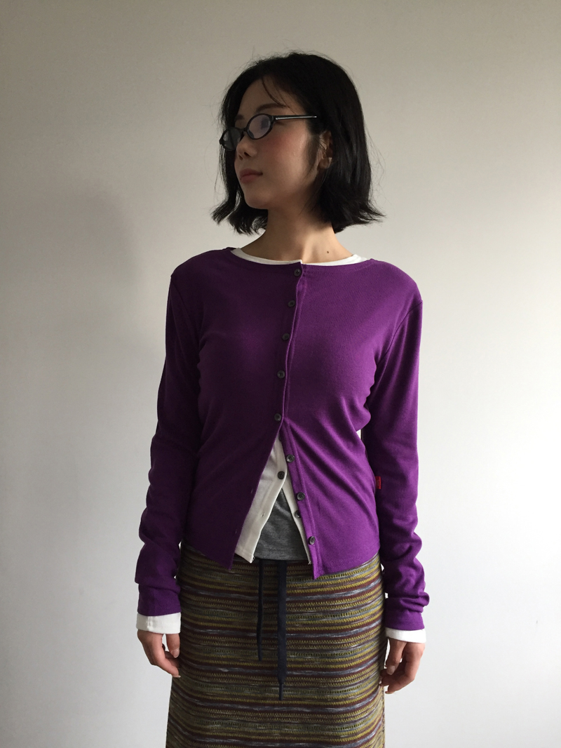 Venti knit long skirt (2color)