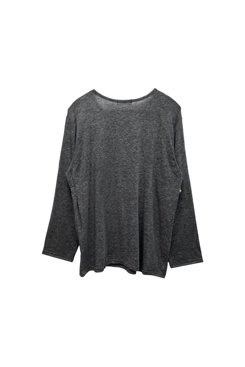 FAIRY WOOL LONG SLEEVE / CHARCOAL