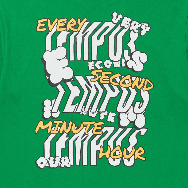 CLOUD GRAPHIC T-SHIRT [GREEN]