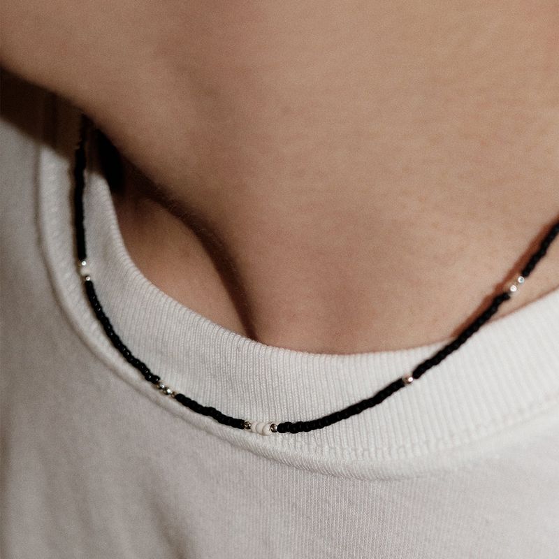 OURPIERRE（アワーピエール）の「ラブスキニービーズネックレス（アクセサリー）」