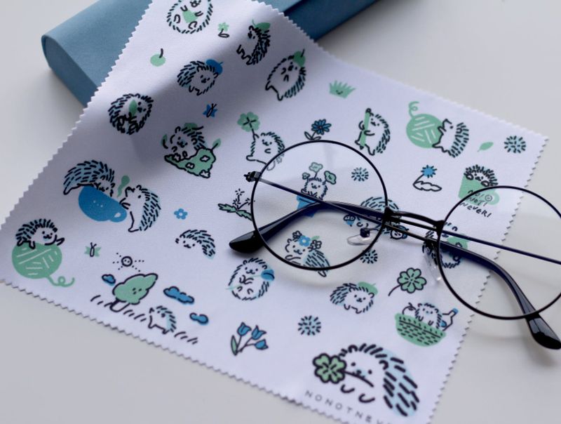 NO NOT NEVER(ノーノットネバー)の「glasses cleaner Lucky Hedgehog(Miscellaneous Goods/Stationery)」