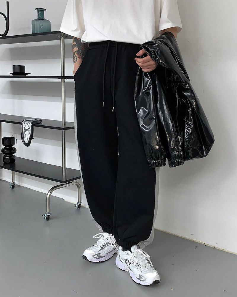 UI Side Color Jogger Pants (2 colors)