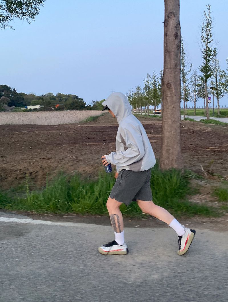 No.1253 vtg running SHORTS