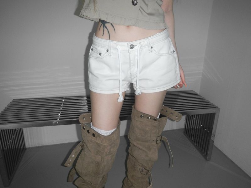 rope shorts(2 color) 4871