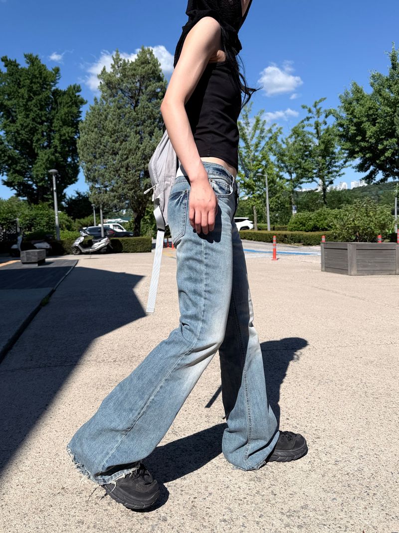 WOOHWA(ウファ)の「 ESSENTIAL BOOTSCUT PANTS(Pants)」