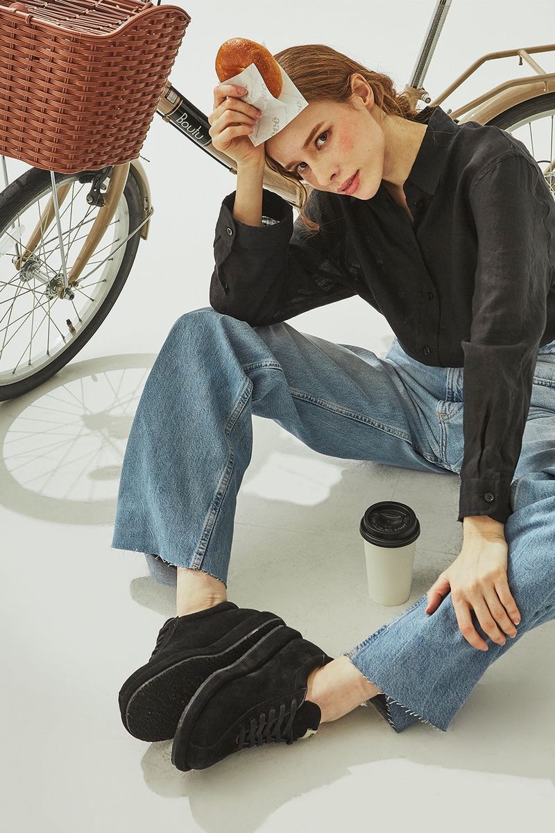 SANDY SUEDE SNEAKERS_5COLORS