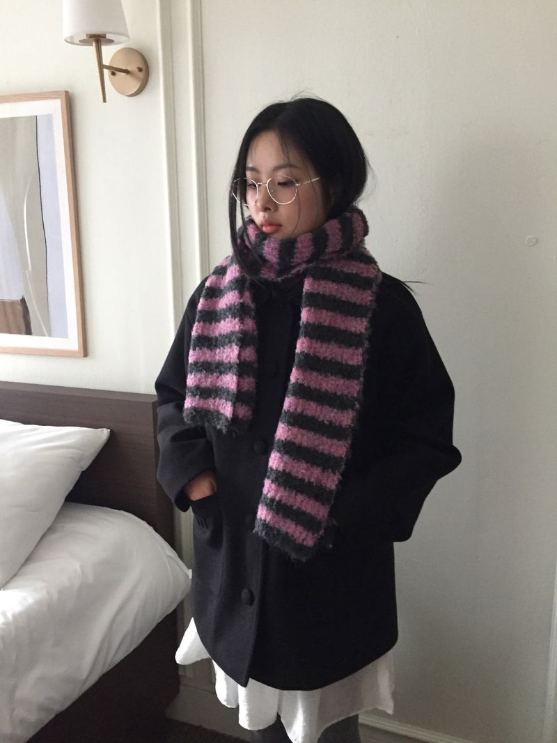 Popsicle Stripe Muffler (2color)