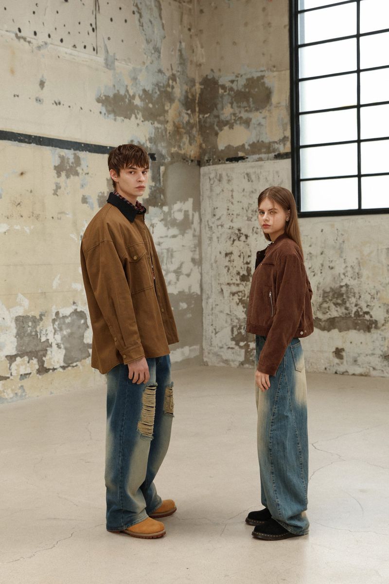 CORDUROY POINT RIDER JACKET