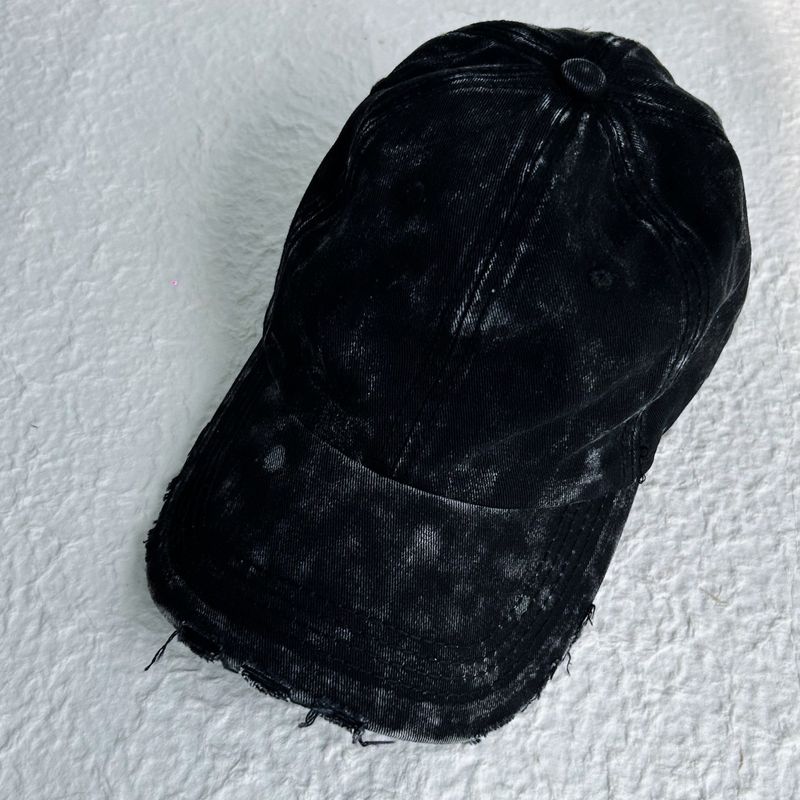 Retro Patchwork Contrast Cap