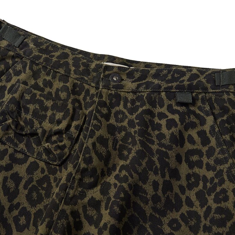Lumping cargo pants / Leopard khaki