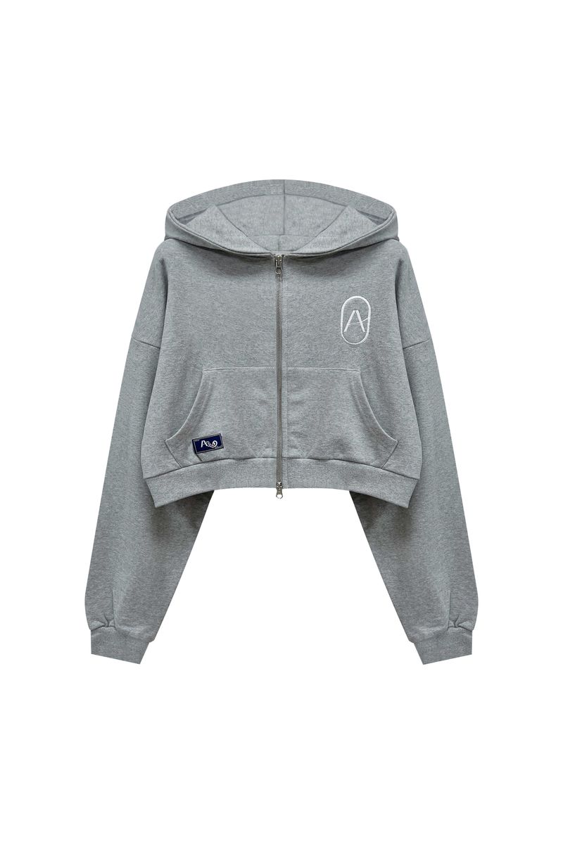 PITA HOOD ZIP-UP / MELANGE