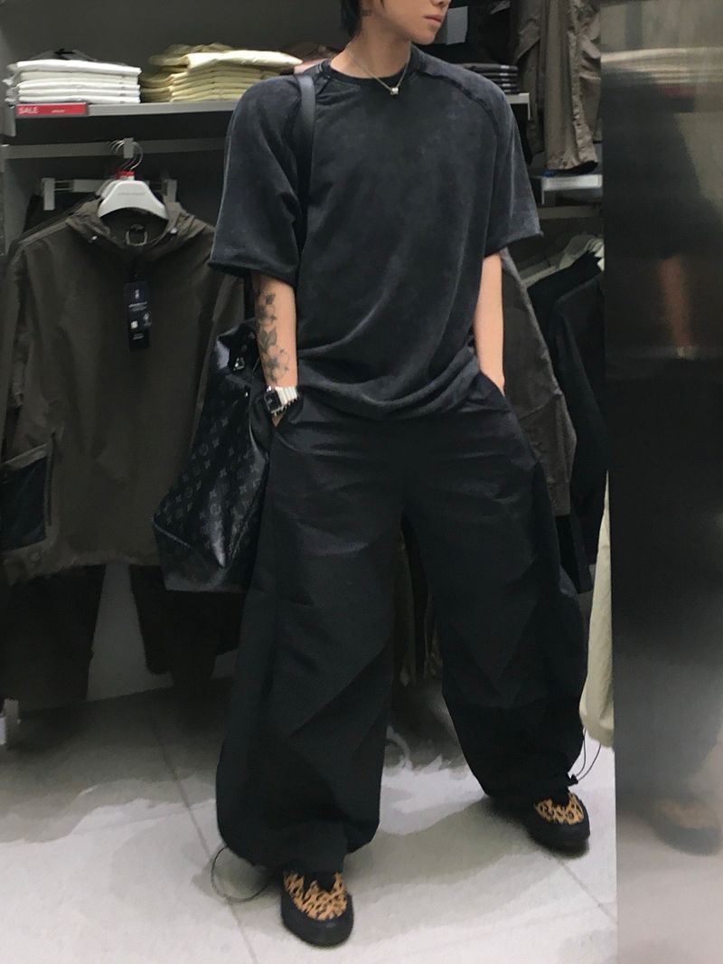Tart Pintuck Wide Balloon Pants 3C