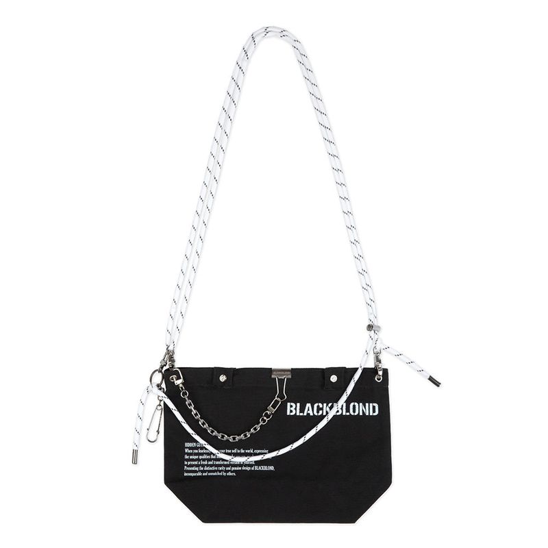 BBD Handcrafted Rope Cross Bag (Black)