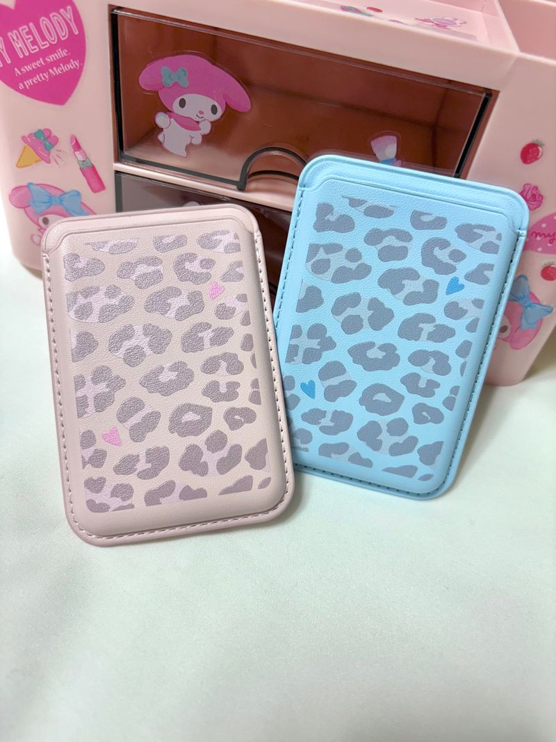 magsafe card wallet Leopard